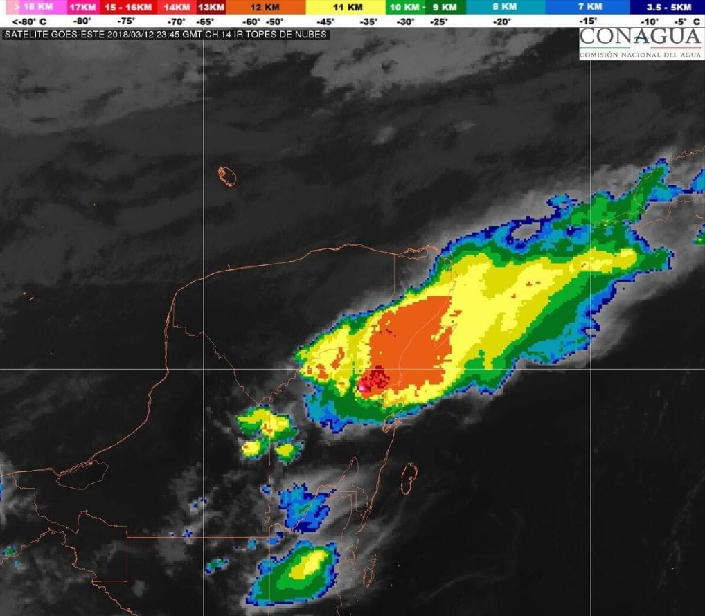 Descenderá la temperatura en Quintana Roo por el Frente Frío número 36