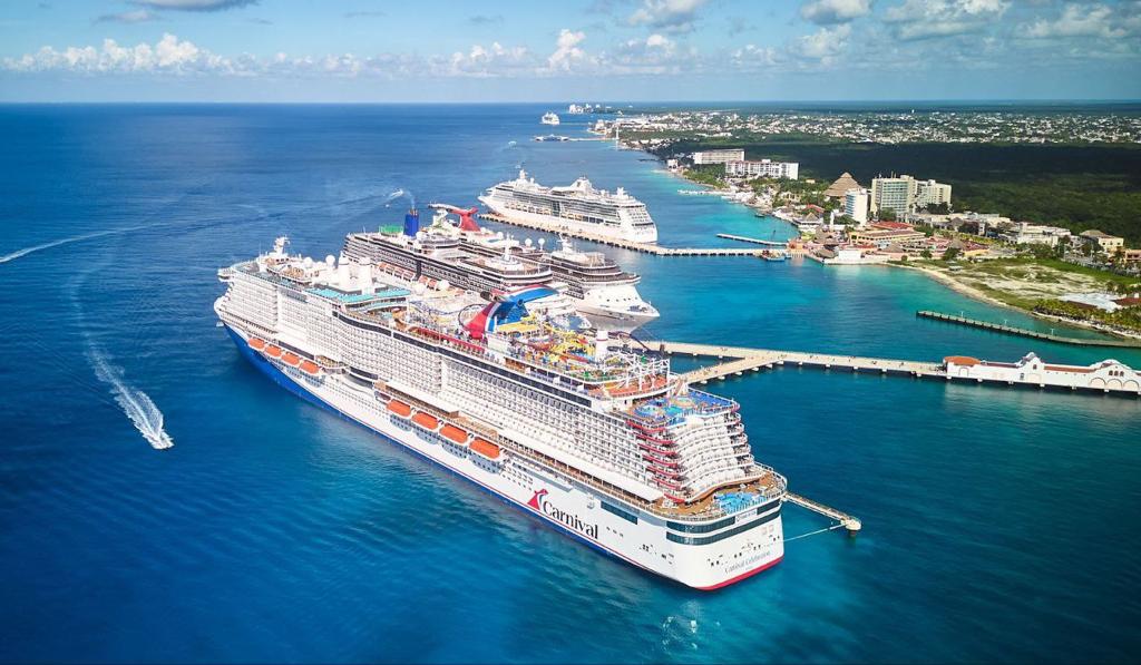 Llega Por Primera Vez El Carnival Celebration A Cozumel Canc N M O