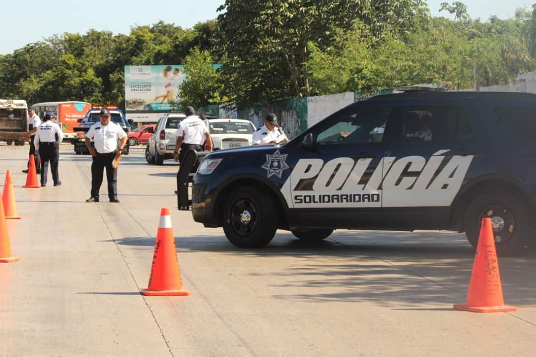 Mantienen Vigilancia En Vialidades En Solidaridad Cancún Mío